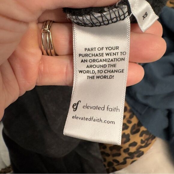 Elevated Faith “Bold St. Louis” Graphic Joggers | Washed Black | Size XS - Picture 9 of 16